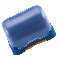 Water Bottle Organizer with Easy Organization System, Blue Cup Rack for Kitchen Cabinet Storage 31.5x25.5cm