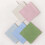 Practical Cotton Square Table Napkins Natural Fiber-Blue gray 5