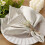 Practical Cotton Square Table Napkins Natural Fiber-Blue gray 7
