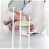 Baby Bottle Drying Rack Set 3pcs Plastic Space Saving Stand with Fast Drying Design White Organizer 3