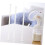 Baby Bottle Drying Rack Set 3pcs Plastic Space Saving Stand with Fast Drying Design White Organizer 5