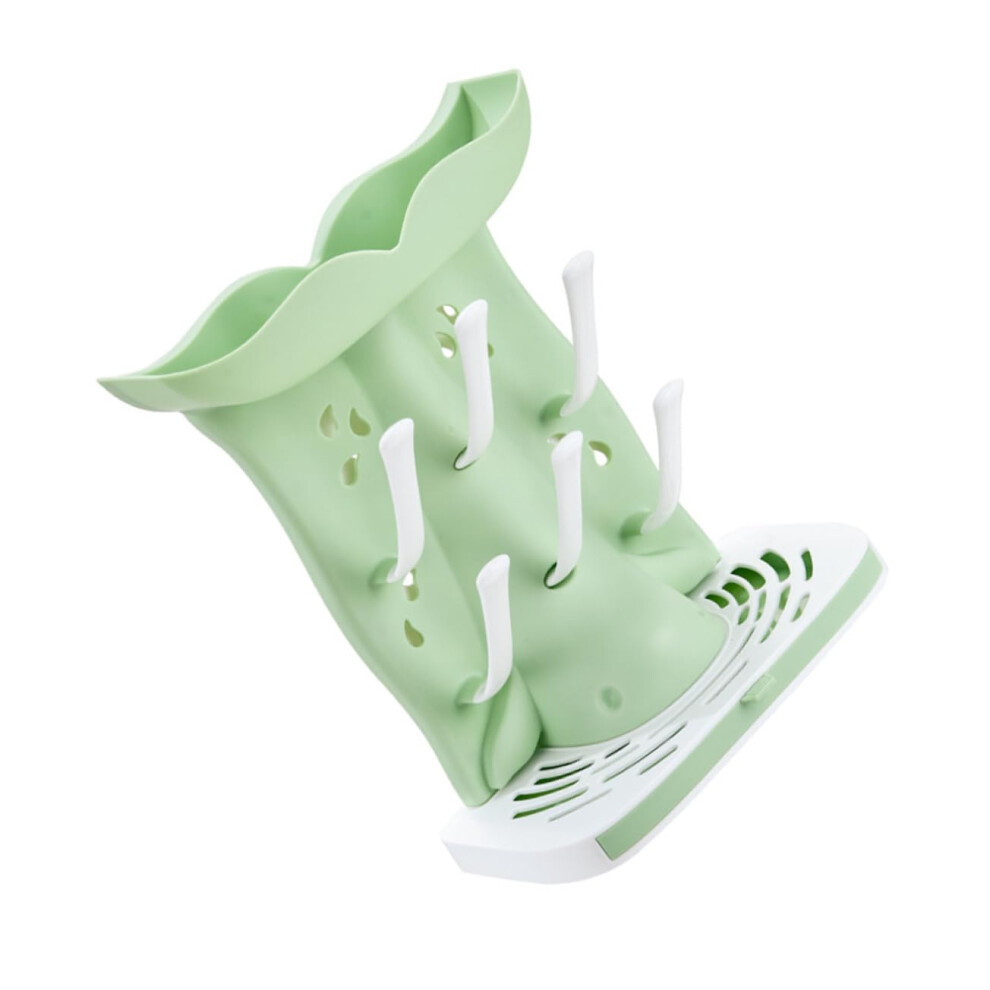 Baby Bottle Drying Rack for Countertop, Compact Portable Organizer with Fast Air Drying, 1pc