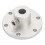 10mm Aluminum Flange Shaft Coupling for Robot Wheels, Precise Torque Alignment, Durable Silver Hub 4