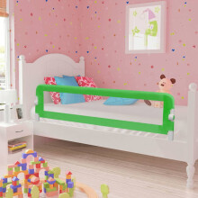 Berkfield Toddler Safety Bed Rail 150 x 42 cm Green
