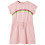 Kids' Dress with Drawstring Light Pink 104 1