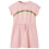 Kids' Dress with Drawstring Light Pink 116 1