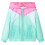 Kids' Hooded Jacket with Zip Multicolour 104 1