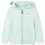 Kids' Hooded Sweatshirt with Zip Light Mint Mix 92 1