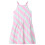 Kids' Dress with Drawstring Sleeveless Pink 116 1
