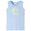 Kids' Tank Top Soft Blue Melange 128 1