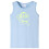 Kids' Tank Top Soft Blue Melange 116 1
