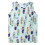 Kids' Tank Top Soft Blue Melange 104 1