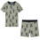 Kids' Pyjamas with Short Sleeves Light Khaki 104 1