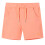 Kids' Shorts with Drawstring Neon Orange 140 1