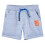 Kids' Shorts with Drawstring Blue Melange 128 1