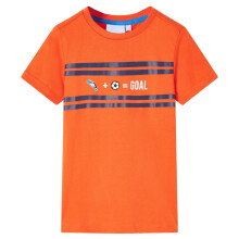 Kids' T-shirt Dark Orange 140
