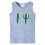 Kids' Tank Top Blue Melange 128 1