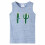 Kids' Tank Top Blue Melange 104 1
