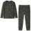 Kids' Pyjamas with Long Sleeves Khaki 116 1