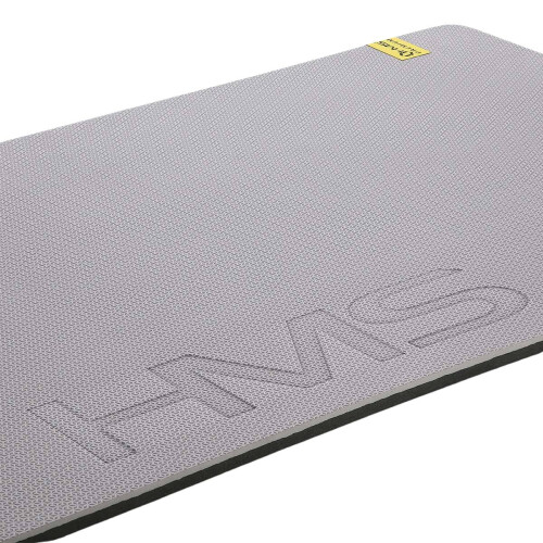 Fitness Mat, Light Grey-Black, 120x60cm, EVA 15mm 2