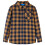 Kids' Plaid Shirt Cognac and Blue 92 1