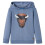 Kids' Hooded Sweatshirt Blue Melange 104 1