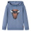 Kids' Hooded Sweatshirt Blue Melange 116 1