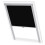 Berkfield Blackout Roller Blinds Black 206 1