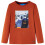 Kids' T-shirt with Long Sleeves Light Rust 116 1