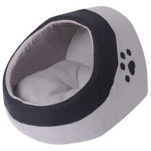 Berkfield Cat Cubby Grey and Black M
