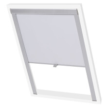 Berkfield Blackout Roller Blinds White 102