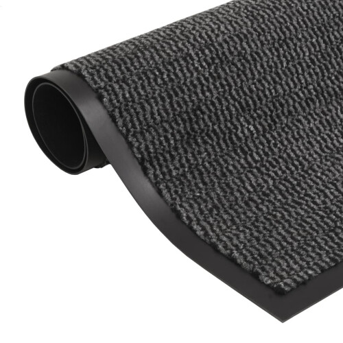 Berkfield Dust Control Mat Rectangular Tufted 90x150 cm Anthracite