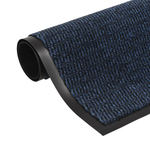 Berkfield Dust Control Mat Rectangular Tufted 90x150 cm Blue