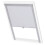 Berkfield Blackout Roller Blind White PK08 1