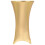Berkfield 2 pcs Table Covers Stretch 80 cm Gold 1
