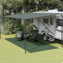Berkfield Tent Carpet 250x600 cm HDPE Green