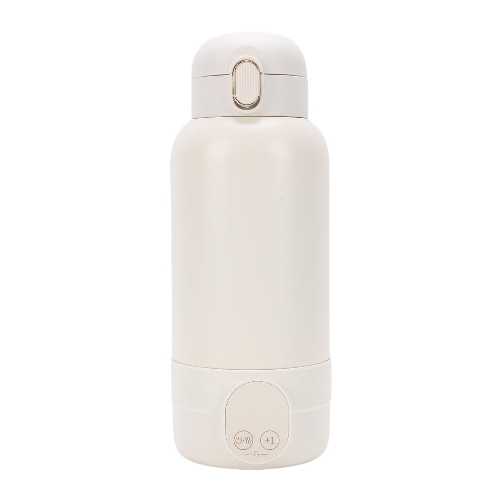Portable Bottle Warmer 500ml, Travel Milk Warmer with 14000mAh Battery, Fast Heating 50W, 316 Stainless Steel, Smart Temperature Control