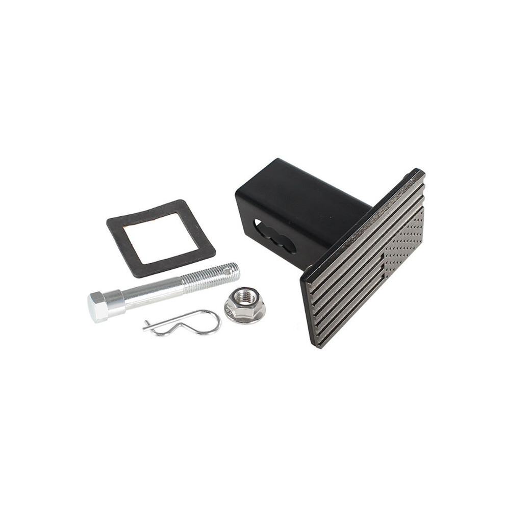 2 Inch Trailer Tow Hitch Cover, Emblem Guard, Trailer Hitch Accessories For Pickup Trucks Car Suv Black 6033206398309