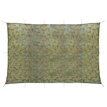 Berkfield Camouflage Net with Storage Bag 4x7 m Green