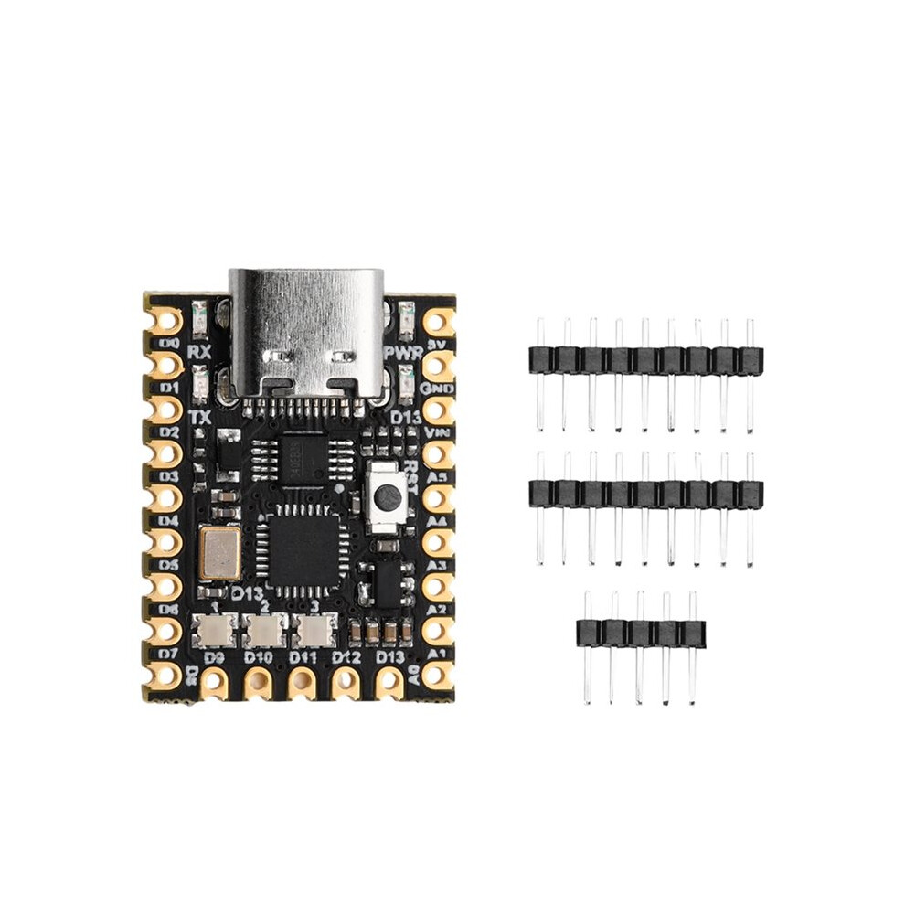 Microcontroller Board For Supermini Atmega328p Chip Ch340 Serial Port With Type-C,Development/Expansion Module 6031021919587