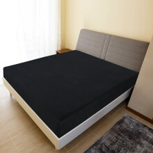 Berkfield Jersey Fitted Sheets 2 pcs Black 100x200 cm Cotton