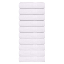 Berkfield Hand Towels "FROGN" 10 pcs White 50x100 cm 360 gsm