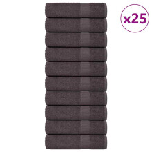 Berkfield Bath Towels "FROGN" 25 pcs Anthracite 100x150 cm 360 gsm