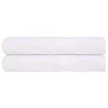 Berkfield Towels "FROGN" 2 pcs White 100x200 cm 360 gsm