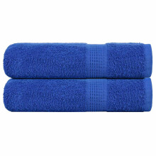 Berkfield Shower Towels "FROGN" 2 pcs Blue 70x140 cm 360 gsm
