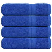 Berkfield Shower Towels "FROGN" 4 pcs Blue 70x140 cm 360 gsm