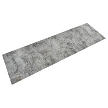 Berkfield Kitchen Rug Washable Beton 60x180 cm Velvet