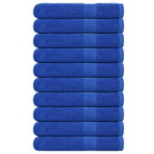 Berkfield Towels "FROGN" 10 pcs Blue 100x200 cm 360 gsm