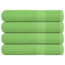 Berkfield Sauna Towels "FROGN" 4 pcs Apple Green 80x200 cm 360 gsm