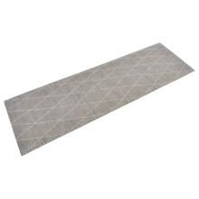 Berkfield Kitchen Rug Washable Rhombus 60x180 cm Velvet